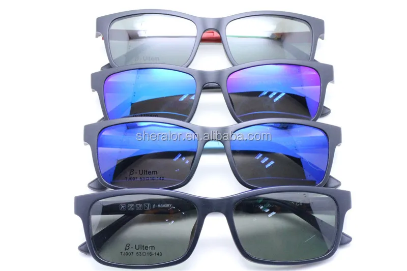 007 Di Memoria Flessibile Ultem Alla Moda Optical Occhiali Da Vista Frames Di Forma Quadrata Con La Clip Magnetica Polarizzati Lente Occhiali Da Sole 007 Di Memoria Flessibile Ultem Alla Moda Optical Occhiali Da Vista Frames Di Forma Quadrata Con La Clip Magnetica Polarizzati Lente Occhiali Da Sole
