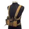 Recon Chest Rig Tactical Vest Combat Training Light Outdoor Adjustable