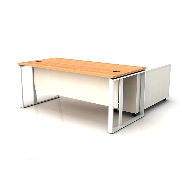 Manager Desk With Drawer Lshaped Office Table Executive Ceo Desk