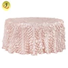 Factory supply new style fancy fish scales taffeta table cloth