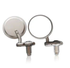 Aluminum Universal Cheap Motorcycle Round Handle bar mirror bar end mirror