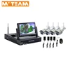 4 Channel WIFI Kit Security CCTV System Remote View Support PC Phone IP Camera Outdoor Wireless