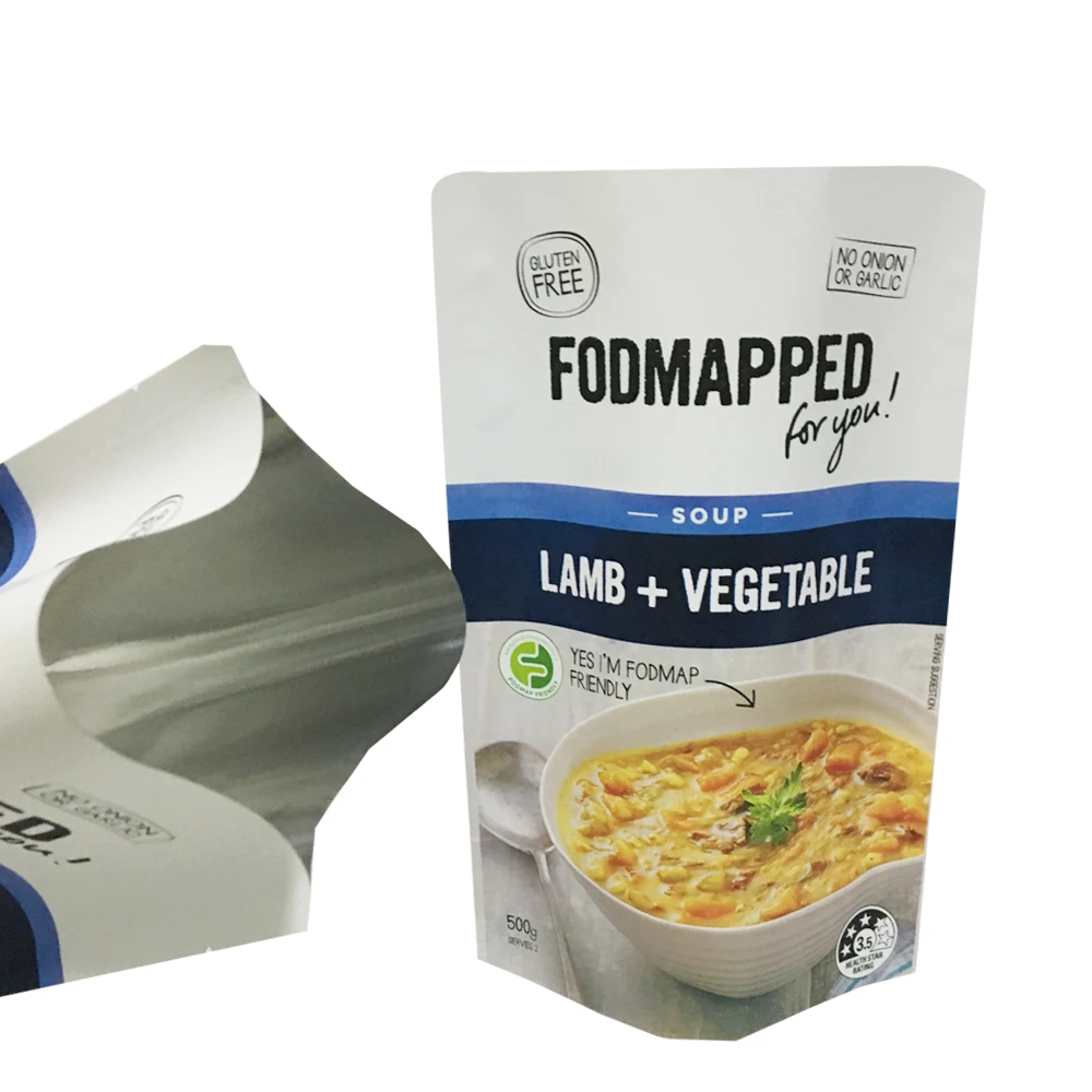 Custom Wholesale Printed Plastic Frozen Food Packaging Bag Buy Food