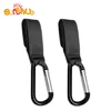 2 Pack High Quality bebe Baby Pushchair Pram Stroller hook / Belt Snap Buckle Hook