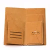 Wholesale Custom Kraft Paper Passport Holder and Luggage Tag Set