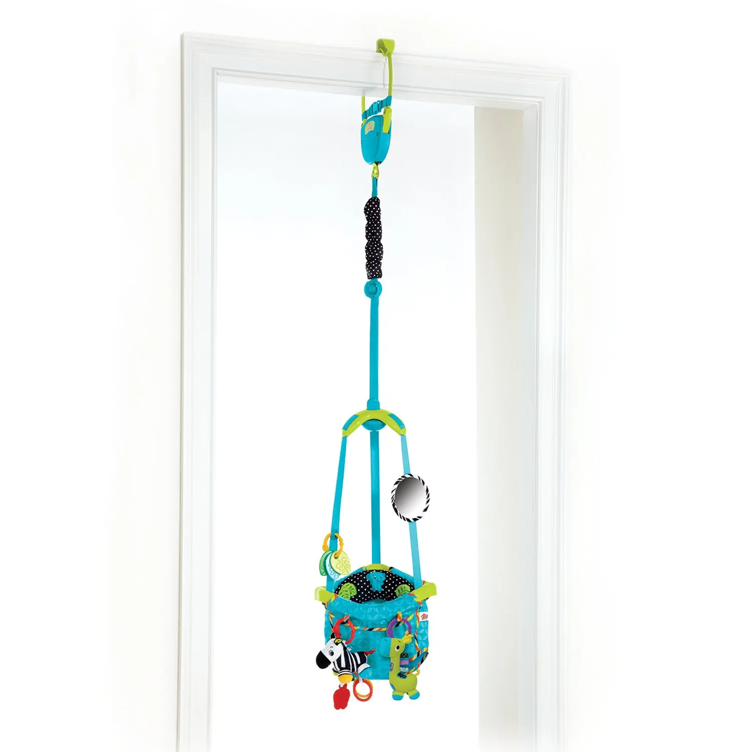 bright starts smiling safari door jumper