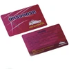Fashion pre- encode magnetic card pre printed strip plastic vip memeber ship For KC Spare Parts