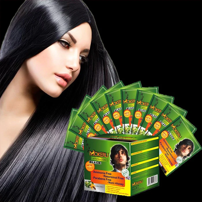 Professional Darkening Hair Dye Natural Coloring Shampoo Hair