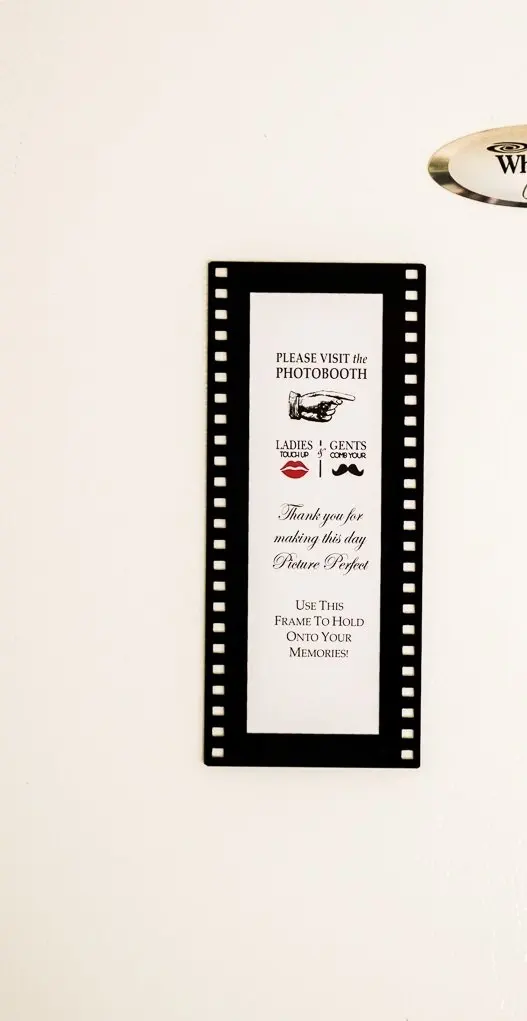 2x6 hollywood film style magnetic photo booth frames acrylic magnet photo booth frame (48)