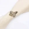 Gold Shell Napkin Ring For Wedding Napkin Holders Wholesale