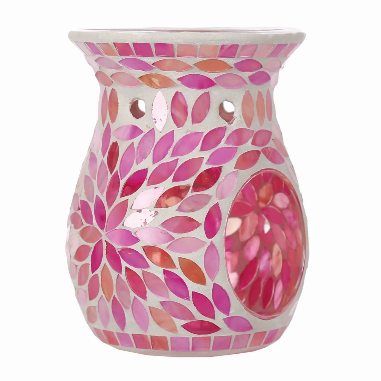 Mosaic Glass Design Aroma Lamp Oil Burner Buy Glass Oil Burner,Mosaic