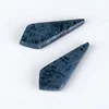 Blue Coral Earring Beads natural rough coral rough gemstone Beads Slices Wholesale 29x12x4mm 2.9g