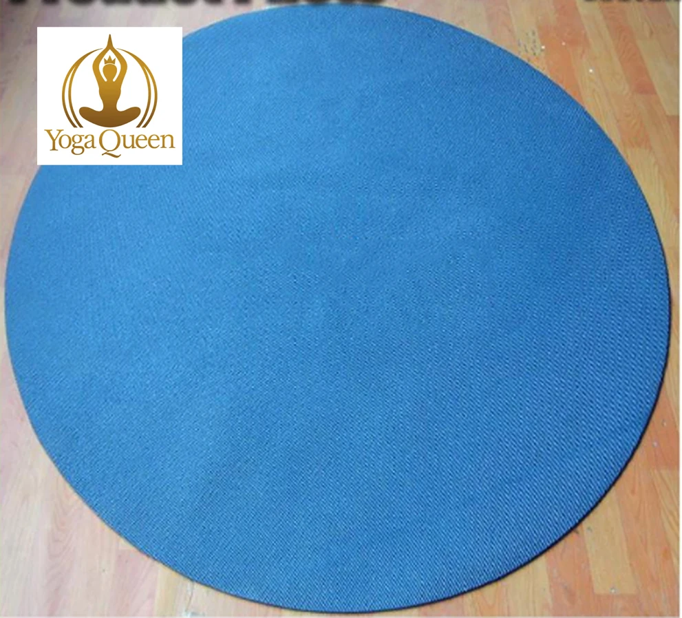 large round yoga mat