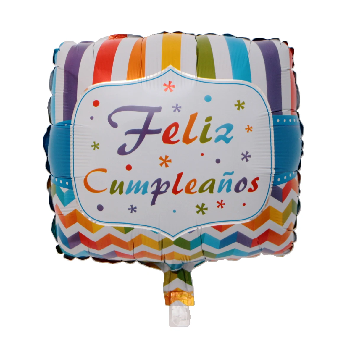 New Arrival 18inch Spanish Print Foil Balloon For Birthday Party 