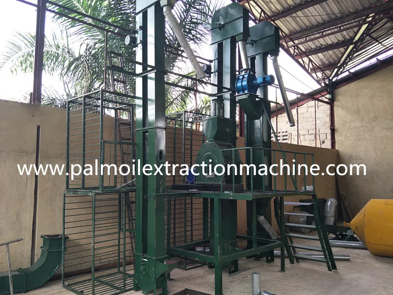 Latest designing palm kernel cracking and separating machine to separate palm seeds