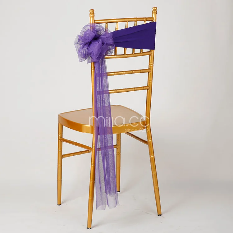 Elastic Chair Bows For Wedding Chairs Buy Tie Chair Cover Bow,Pre
