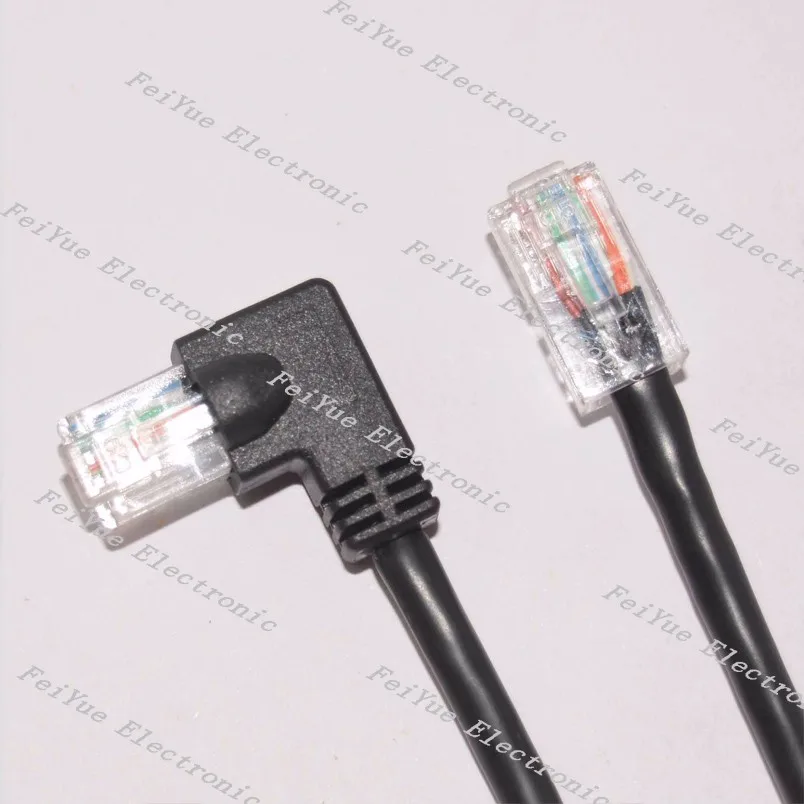 Ugreen — Câble Ethernet Rj45 Mâlemâle À 90 Degréstorsadécâble De Raccordement Réseau 9714