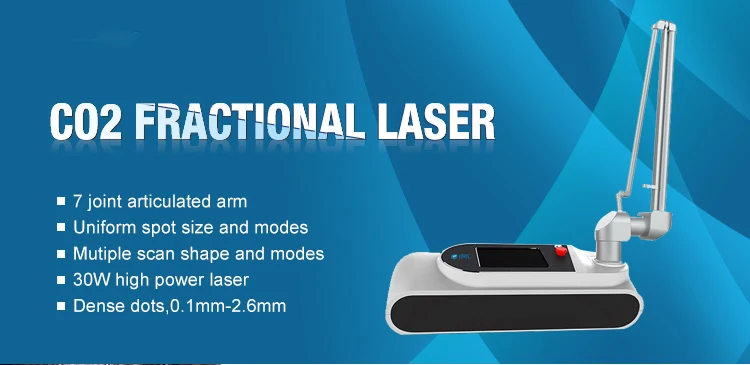 Multifunction Medical RF Tube Surgical Fractional Co2 Laser Beauty Machine