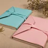 A5 Notebook PU Leather Recycle Paper Stitch Binding Korean Style Customizable Wholesale