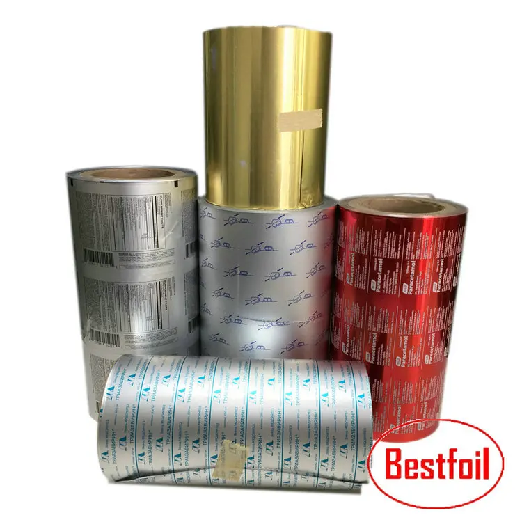 Pa / Al / Pvc Blister Aluminum Foil Laminated Bottom Foil Buy Pa / Al