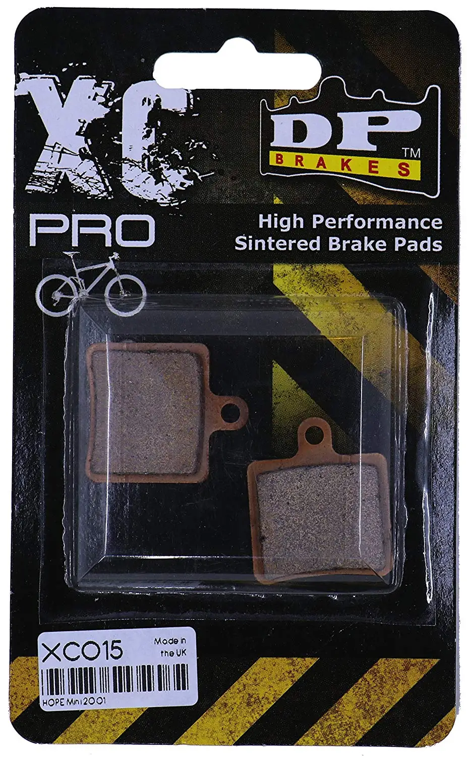 4 Pairs of Hope Mini 2001 Disc Brake Pads DB102 DB114 Enduro 2 MTB DH XC Bicycle