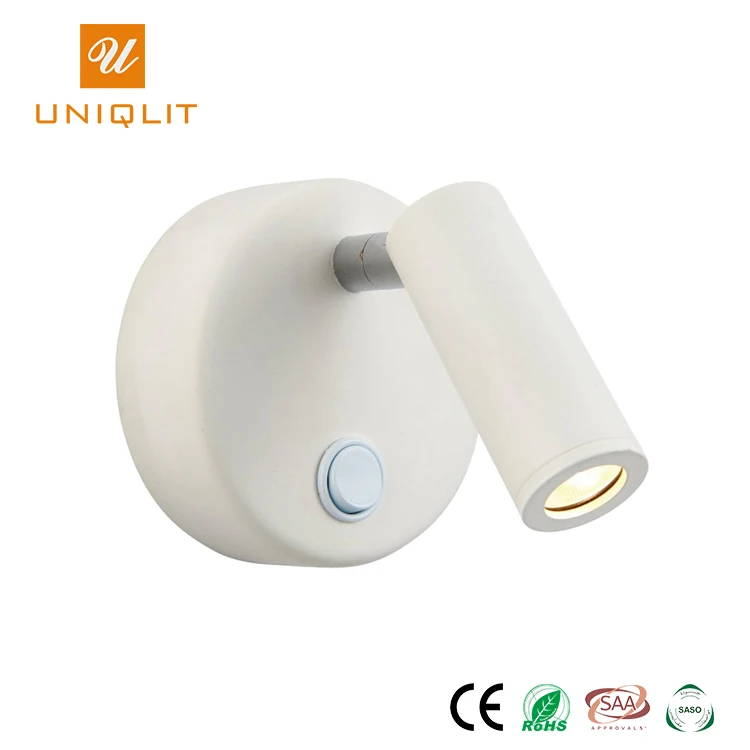 Hot Sale Metal Headboard Reading Wall Lamp Led Wall Bracket Light Round