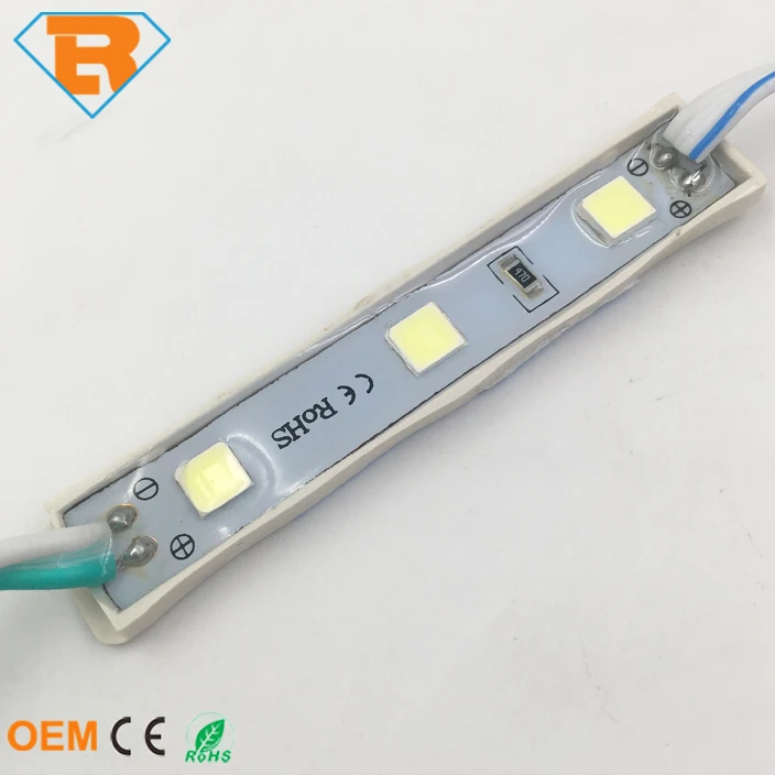 Waterproof Outdoor Plastic LED Module Backlight Channel Letter 3pcs SMD DC12V 0.6W Size 6409 Sign 4040 Lighting Box