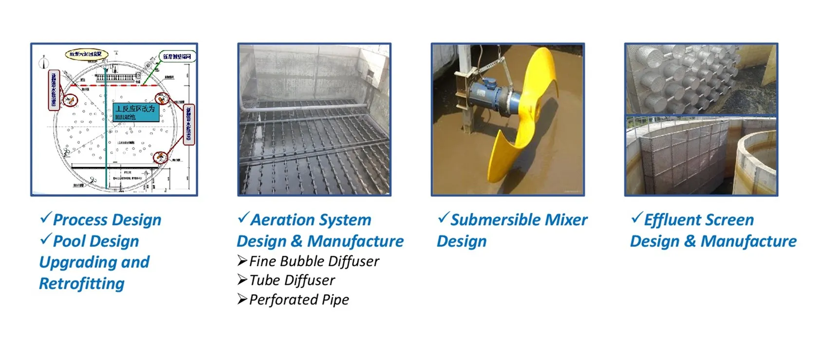 premium grade nano bubble diffuser for mbbr aeration