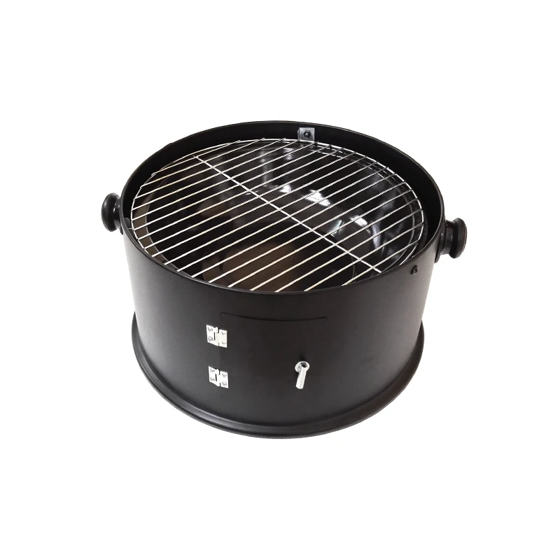3 In 1 High temp Black Painting Smoker Grill Bbq Smoker Buy High