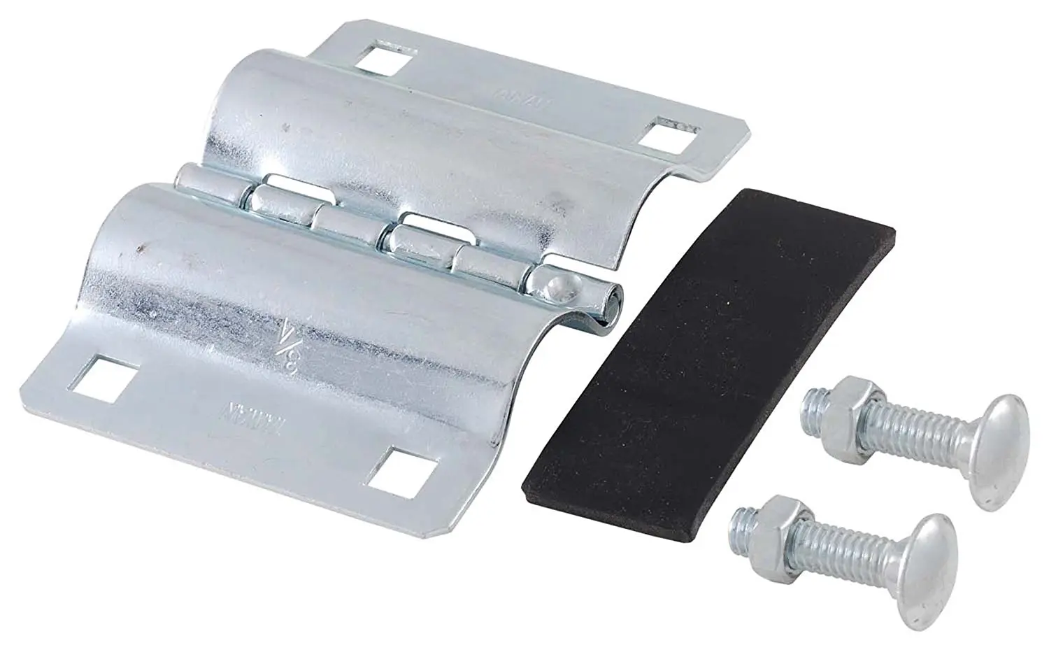 Buy LDR 510 2110 Heavy Gauge Galvanized Steel Pipe Repair Clamps, 1/2