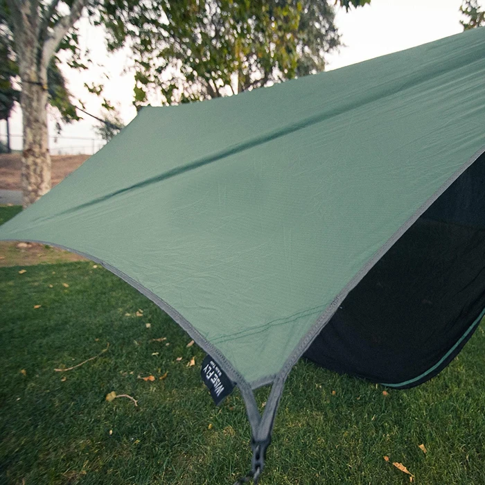 Camping rainfly ripstop nylon waterproof rain tarp for hammock or tent