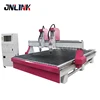 Multi heads Multi Spindle 3D CNC Router / 4 Axis Multi Head CNC Router Machine