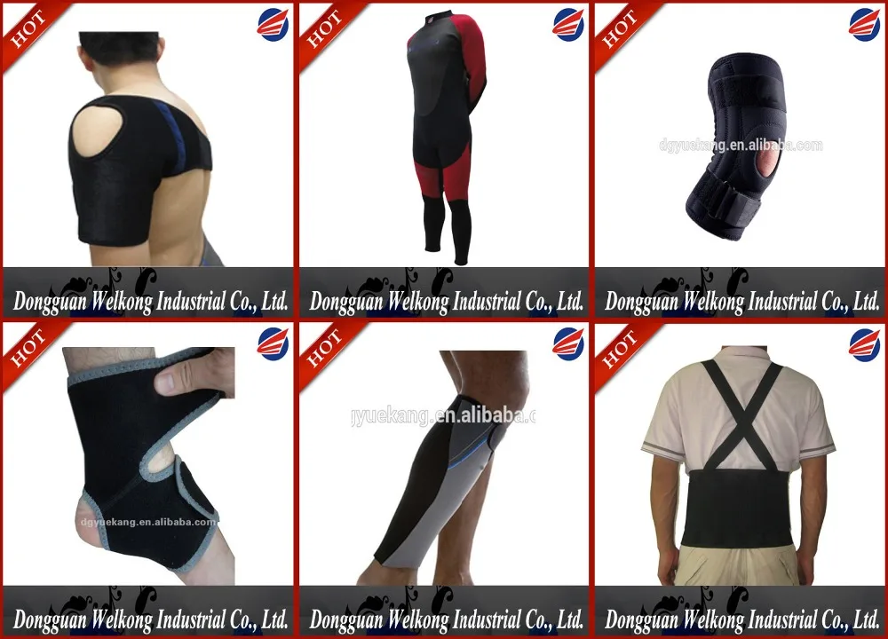 ISO Approved Neoprene Wrist Wrap, One Size Fits Most, Adjustable Wrist Support