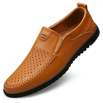 Genuine Leather Driving Moccasins 
