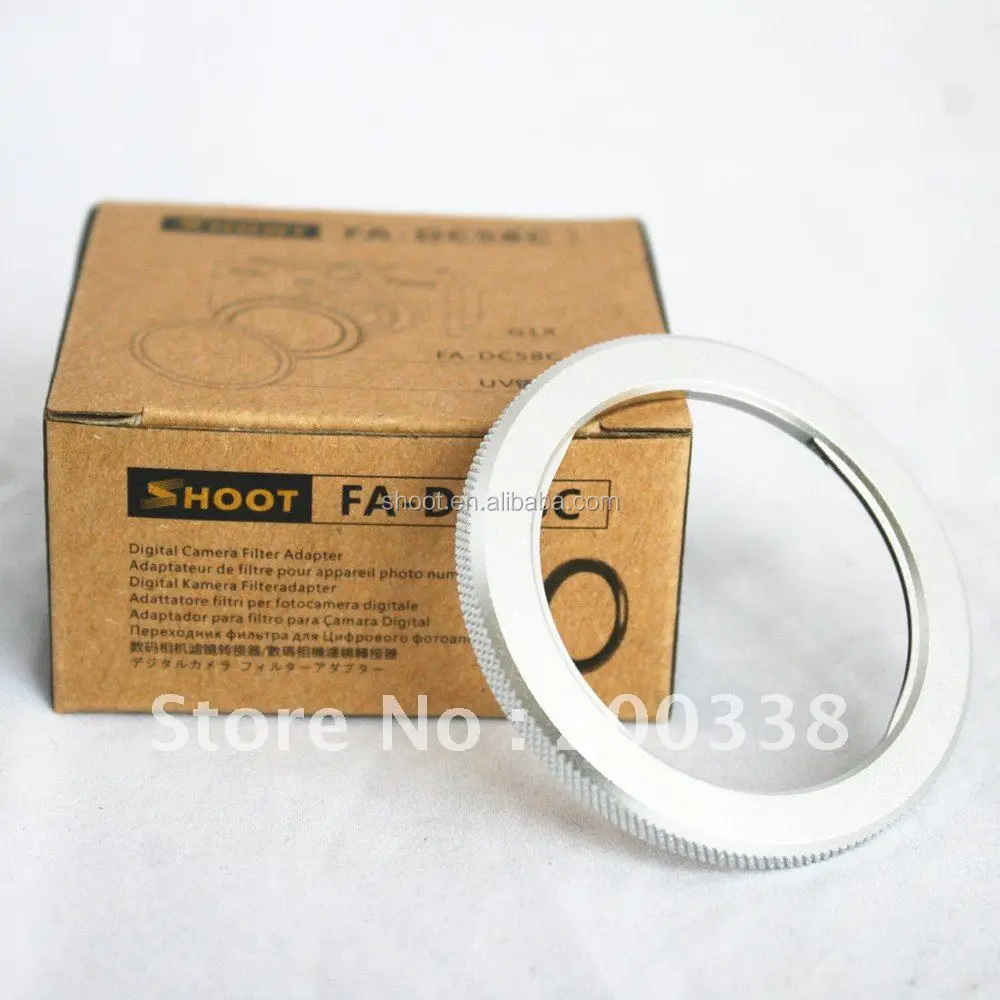 Nice design 58mm adapter ring for Canon PowerShot G1X FA-DC58C