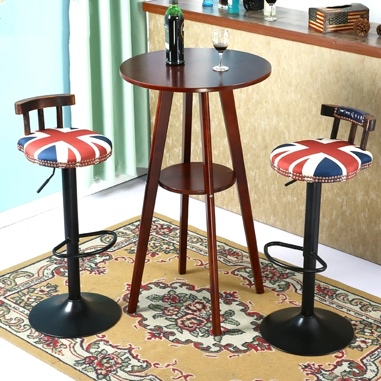 America Wood Iron Bar Stools Antique Iron Leg Risers Bar Stools Buy