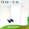 Hot sell 2MM-6MM half acrylic Clear Colored Silver Mirror