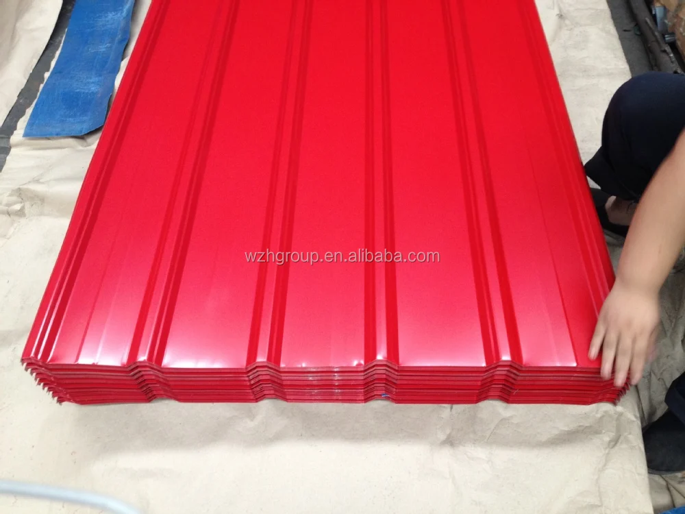 Ppgi Ppgl High Yield Color Corrugated Steel Sheet / Versatile Iron