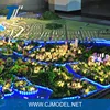 Large scale holographic sand table model for regional planning , experienced model maker