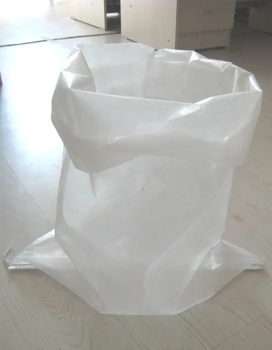 price material plastic pp Transparent Rice Pp 30kg Pp Bag Rice Sack Bag Woven Woven