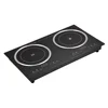 Direct factory 2 burner induction ceramic cooker two plate induction infrared hob double induction infrared cooker