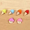 two hole or shank ice cream plastic diy novelty craft button for children