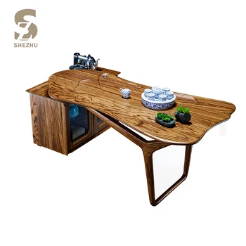 2019 Hot Selling Foshan Home Furniture Zebra Wood Tea Table