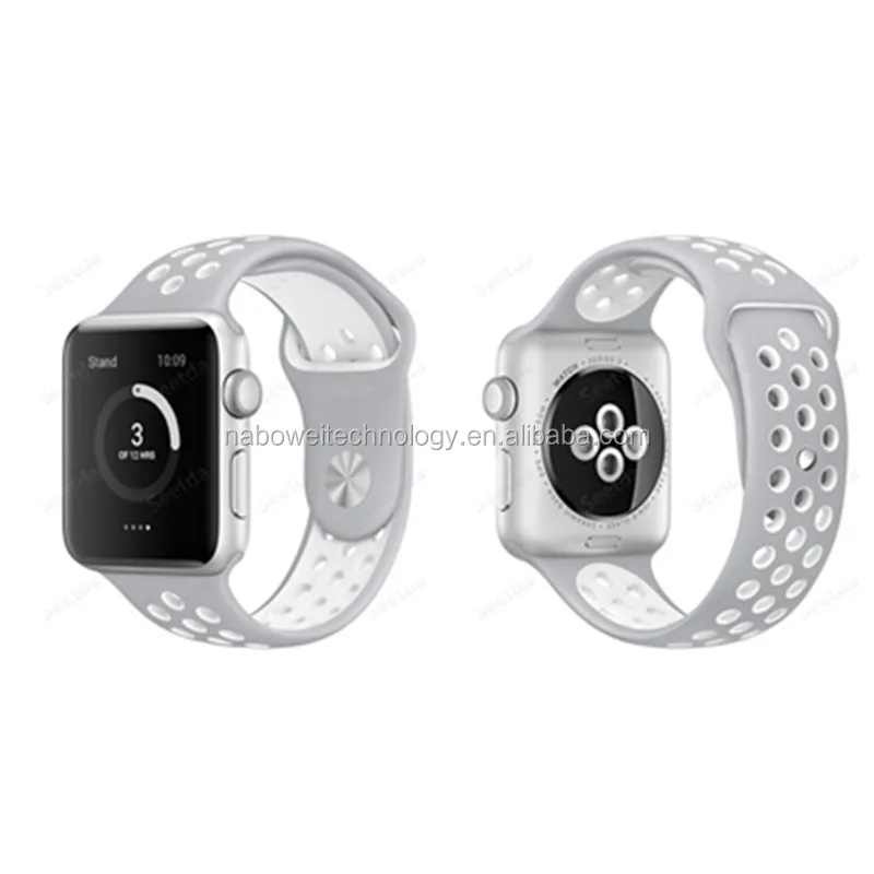 38mm/ 42m watchband For Apple Watch , For Apple Watch Strap, For Silicone Apple Watch Band