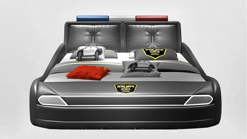 Luxury Car Bed ABS Kids Bed Child Car Bed