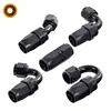 CNC Aluminum Machining 180 Degree Joints Swivel Hose End