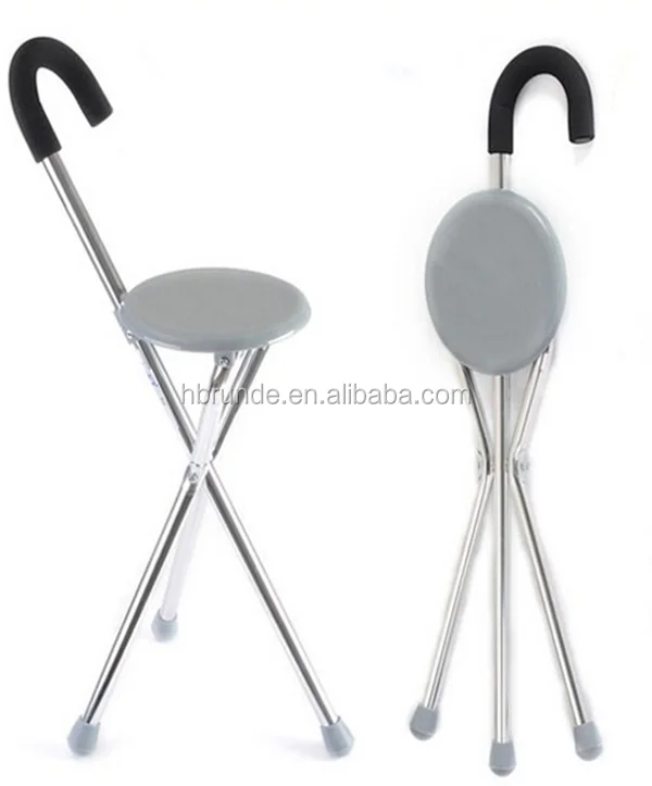 Three Legged Canes Folding Stool Walking Sticks With Seats Buy