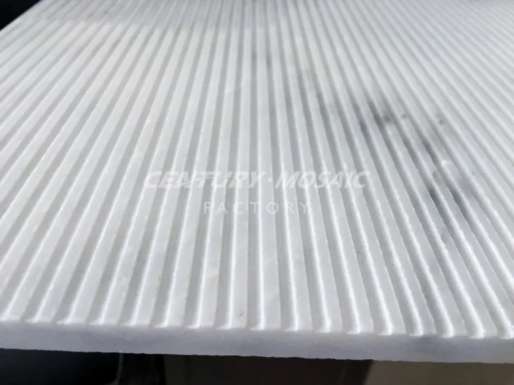 CTR-MT-SW16001 Statuary White Corduroy Tile (3).jpg