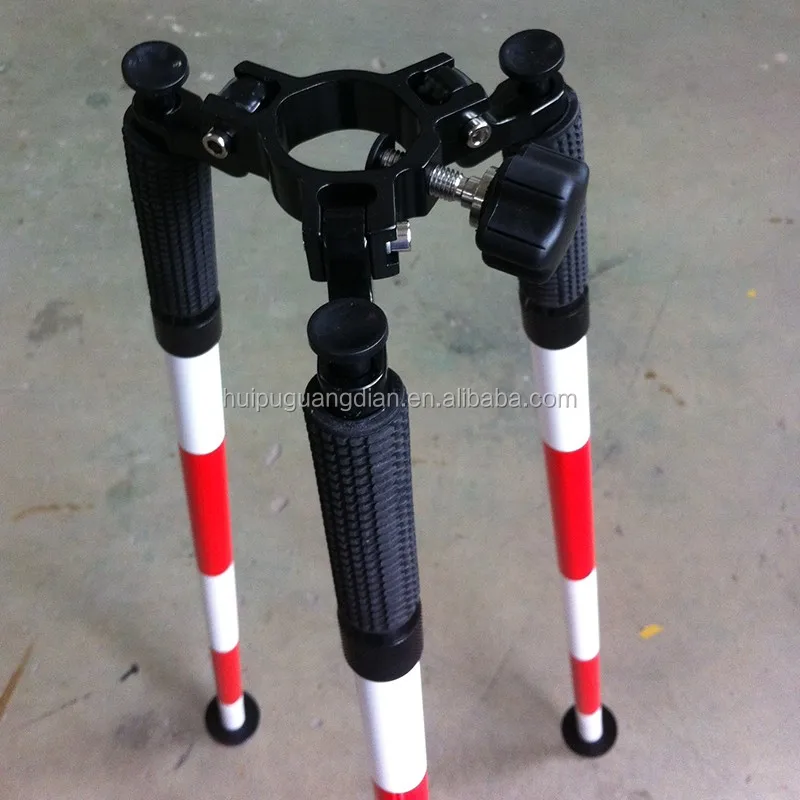 professional survey prism pole tripod aluminum