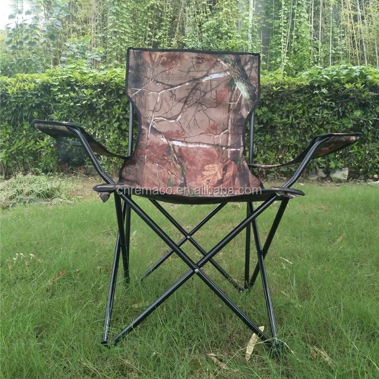 Outdoor Camo Folded Hunting Chair With Armrest Chaise De Chasse Buy